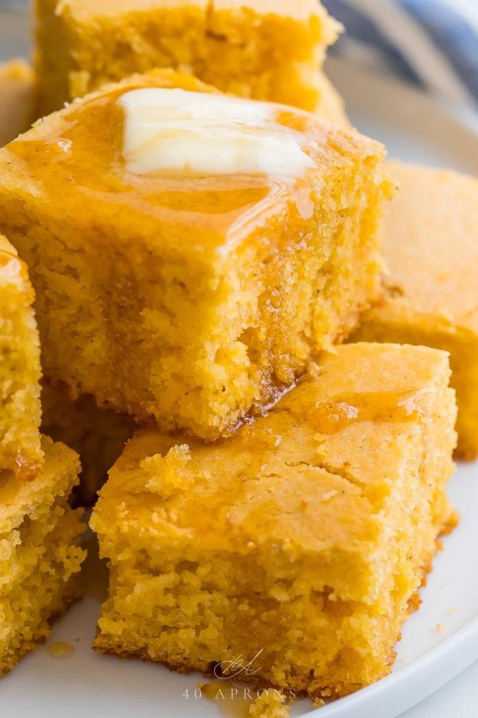  Say hello to the best cornbread you'll ever have!