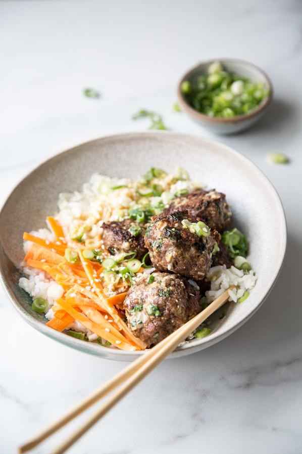 Try These Delicious Sesame Ginger Meatballs Tonight!