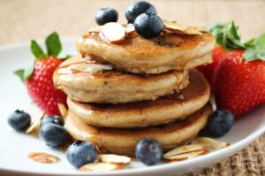 Silver Dollar Pancakes (Gluten Free)