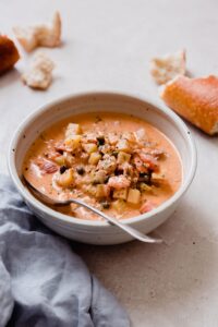 Simple Smoked Salmon Chowder (Gluten Free)