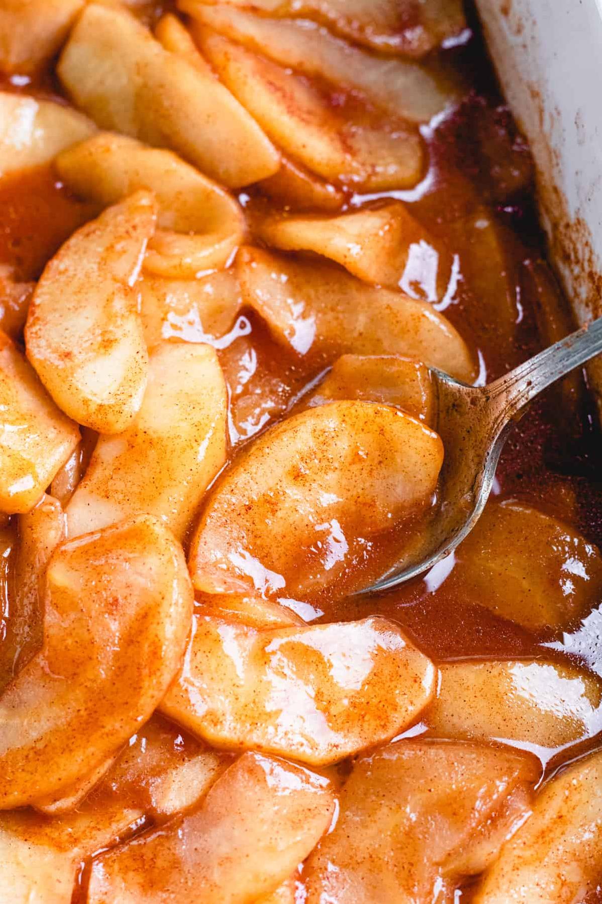  Sink your teeth into these warm, gooey, and gluten-free cinna-baked apples