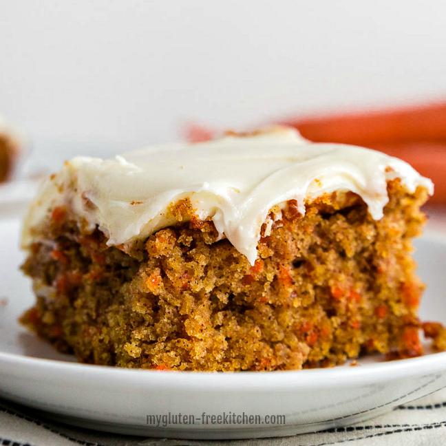  Slice into this gluten-free, sugar-free carrot cake and indulge in a guilt-free treat.