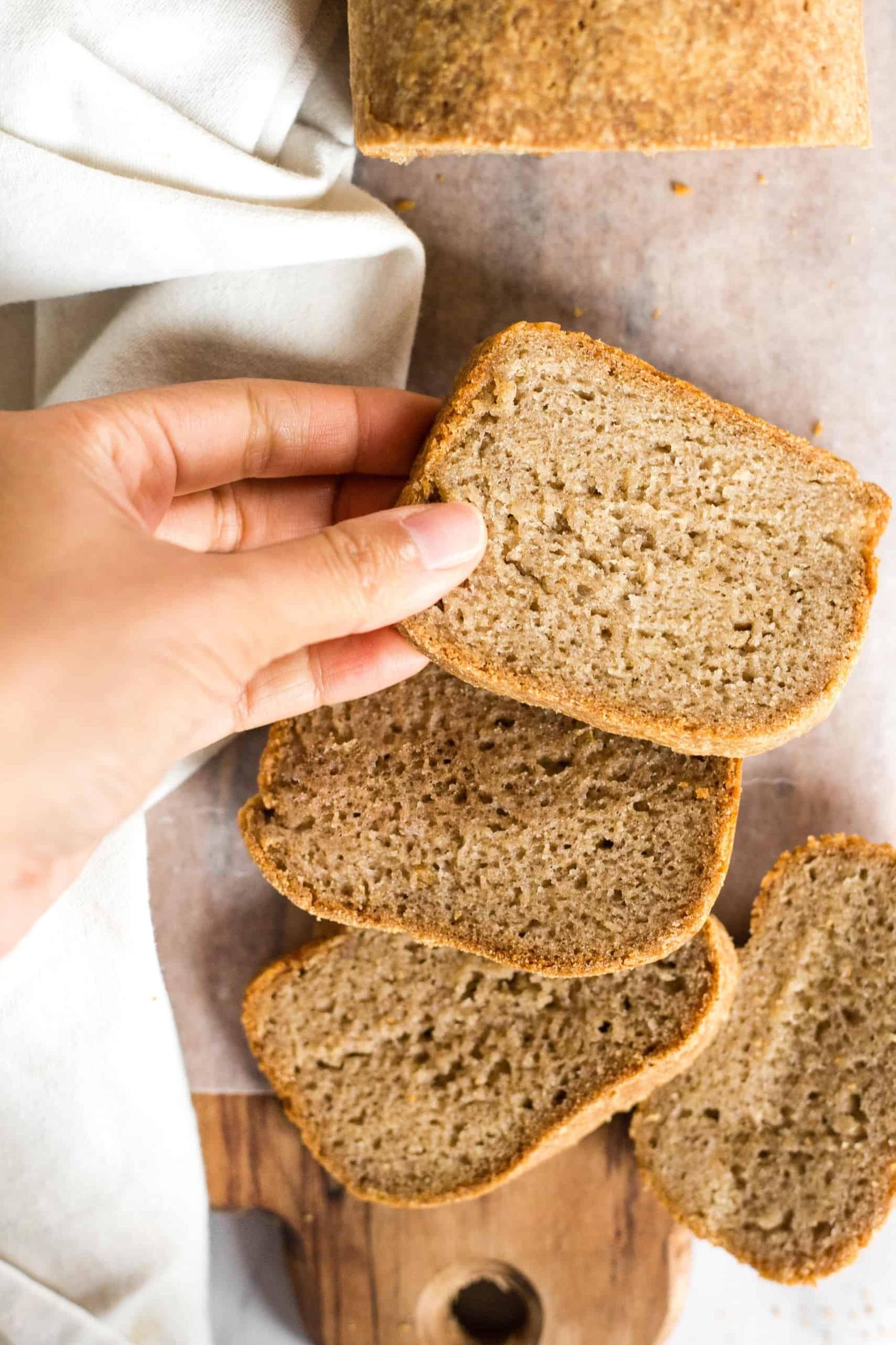 Slice this fresh homemade bread and serve it with your favorite spread for a tasty breakfast