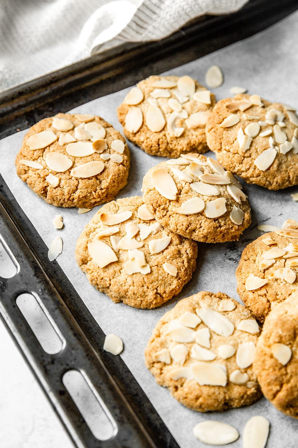  Soft, chewy, and packed with almond flavor. What else could you ask for?