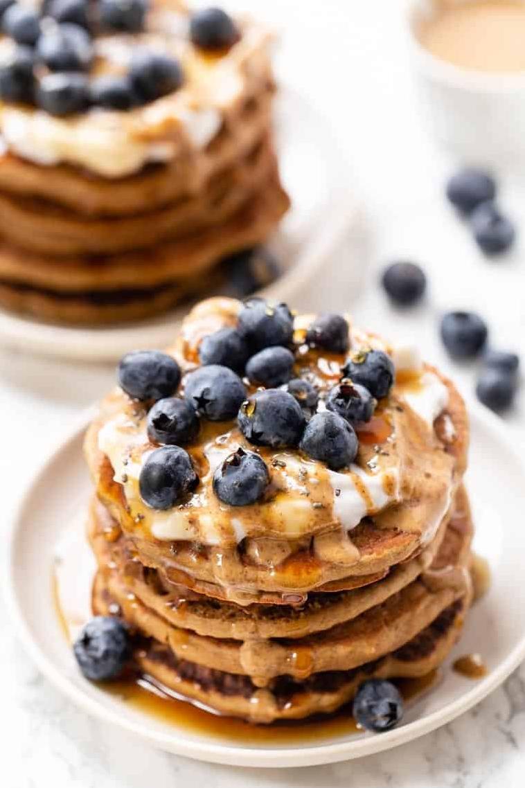  Start your day off right with these healthy quinoa waffles.
