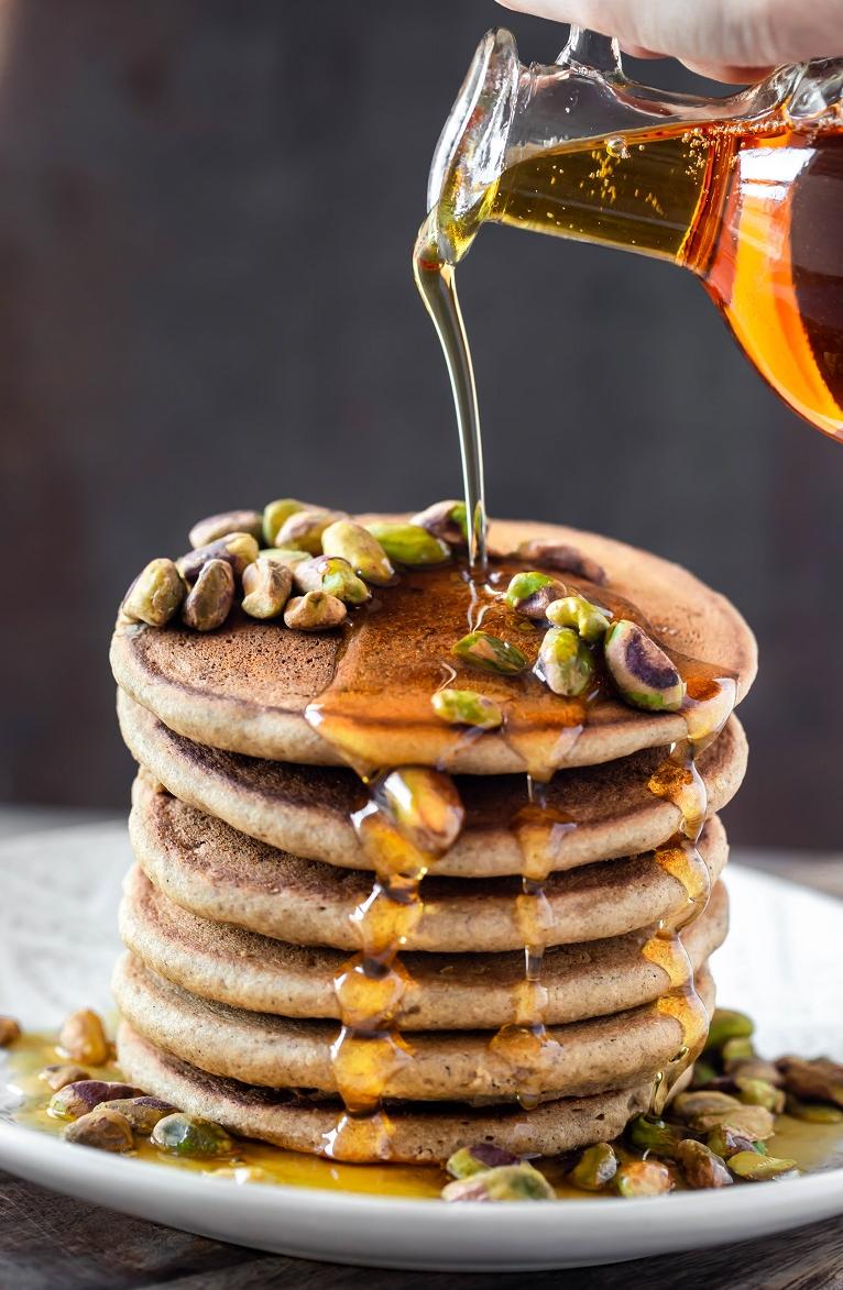  Start your day off with a stack of these irresistible gluten-free molasses pancakes!
