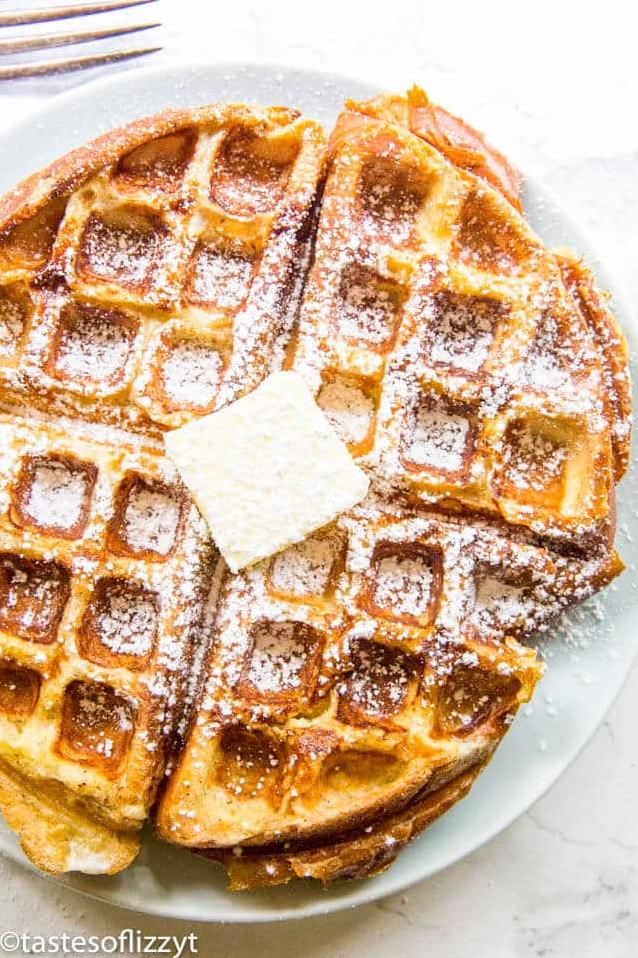  Start your day with a delicious stack of gluten-free waffle french toast