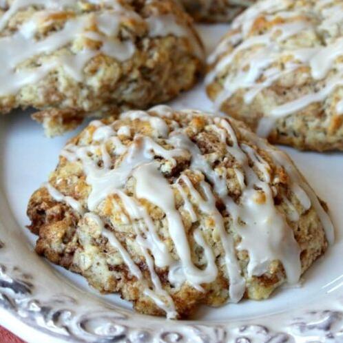  Sweet and cinnamon-y, these gluten-free scones are the perfect treat for any time of day!