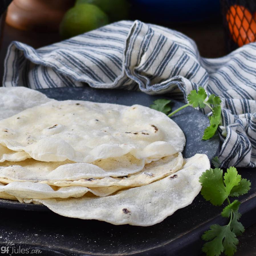  Tasty gluten-free tortillas fresh from the skillet!