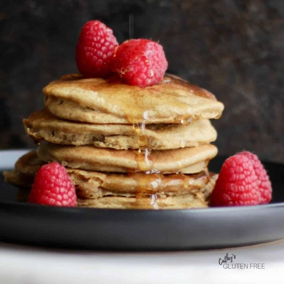  Teff flour is the magic ingredient for perfect gluten-free pancakes.
