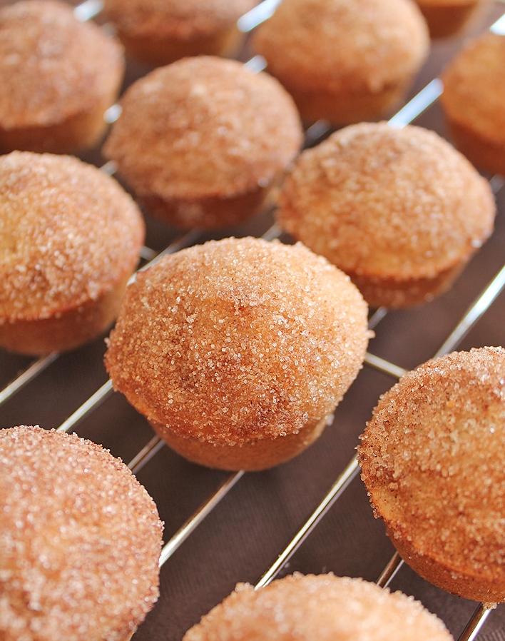  The aroma of cinnamon and nutmeg will fill your kitchen as you bake these muffins.