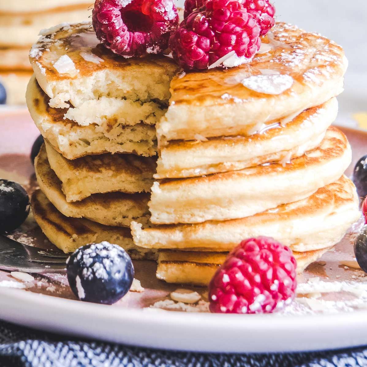  The aroma of these pancakes will make your kitchen smell heavenly.