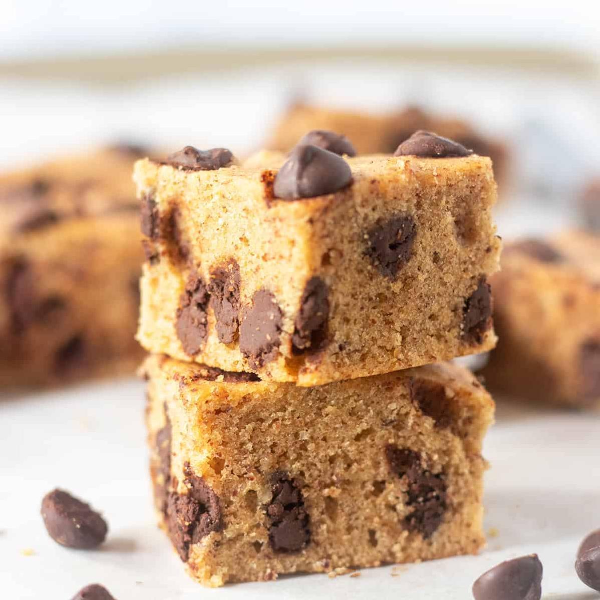  The chewy texture and rich flavor of these chocolate chip cookies/bars will make you forget all about the gluten and dairy.