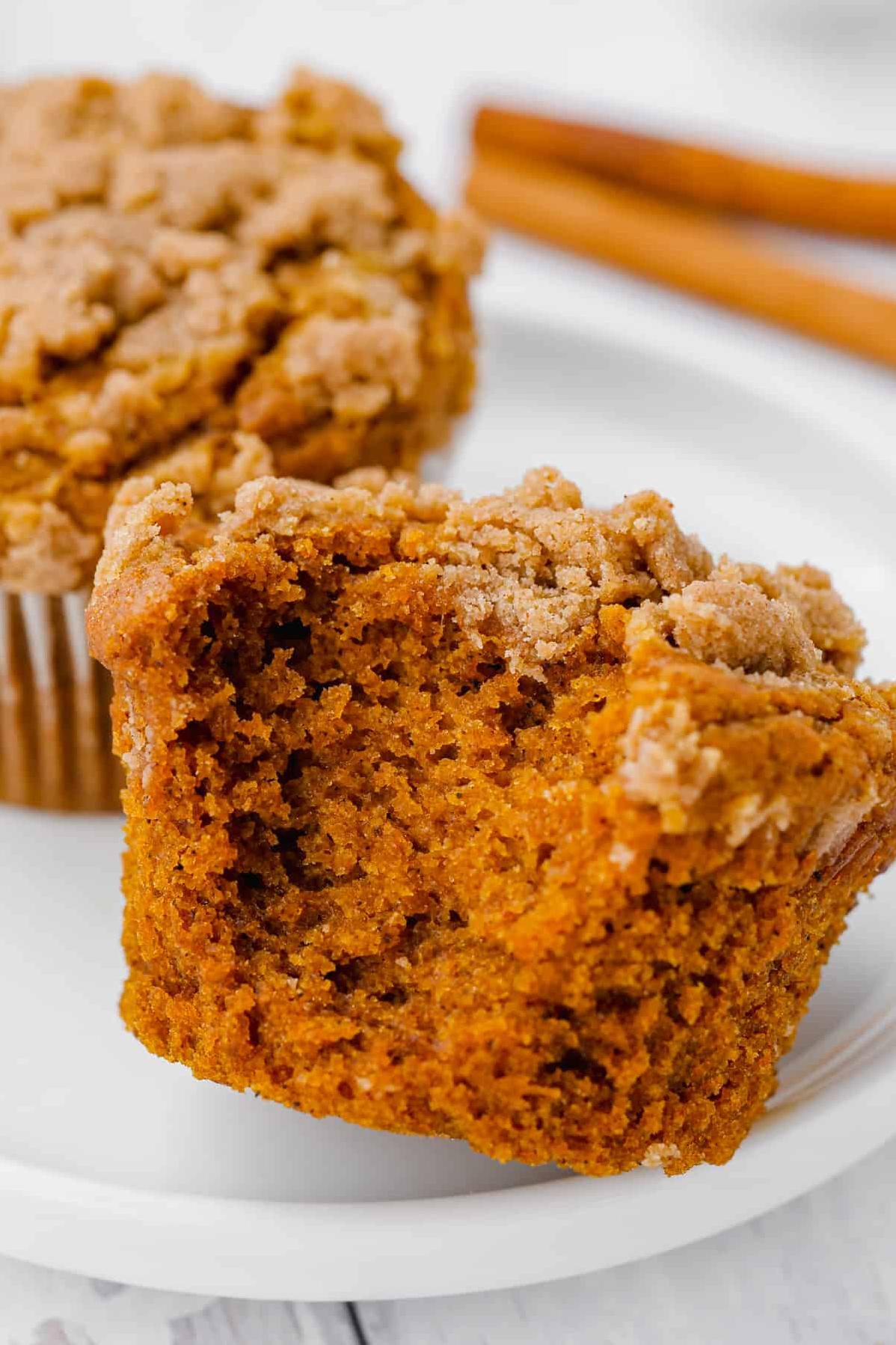  The combination of pumpkin and coconut is a match made in muffin heaven.