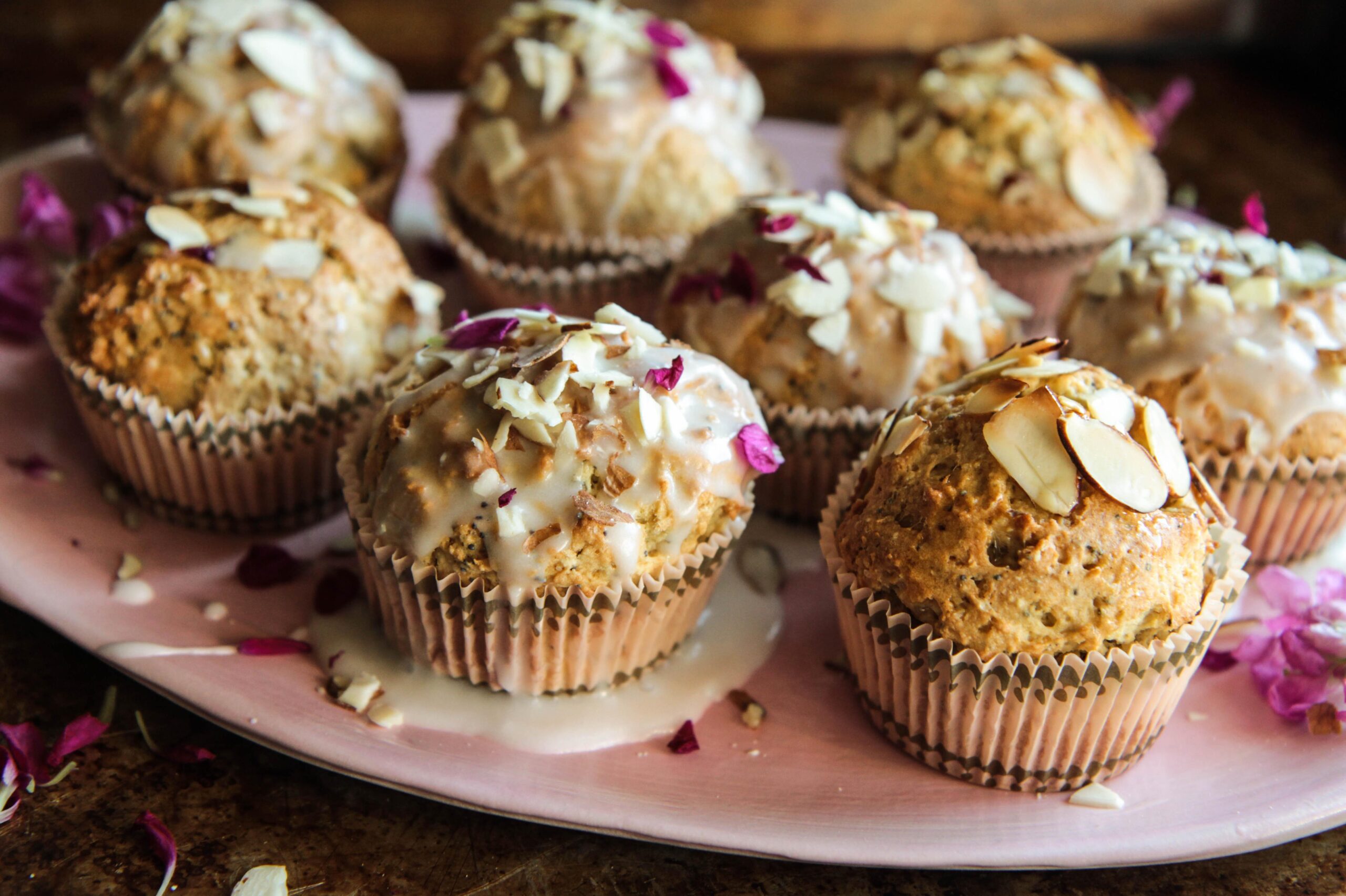 The muffins have a perfect crispy golden crust to make any foodie's mouth water.