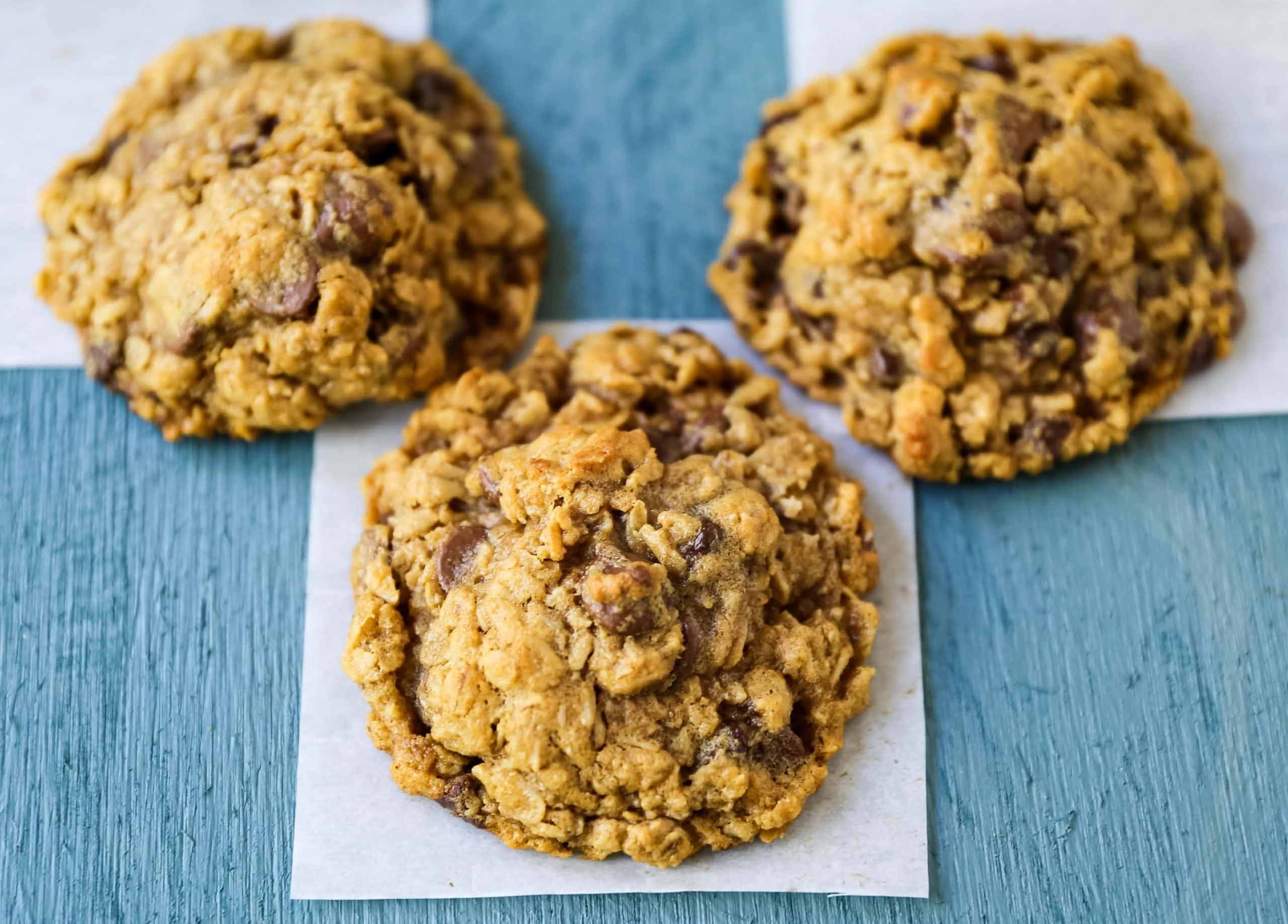  The perfect balance of fiber and protein, these peanut butter cookies are a treat for the palate and the tummy.