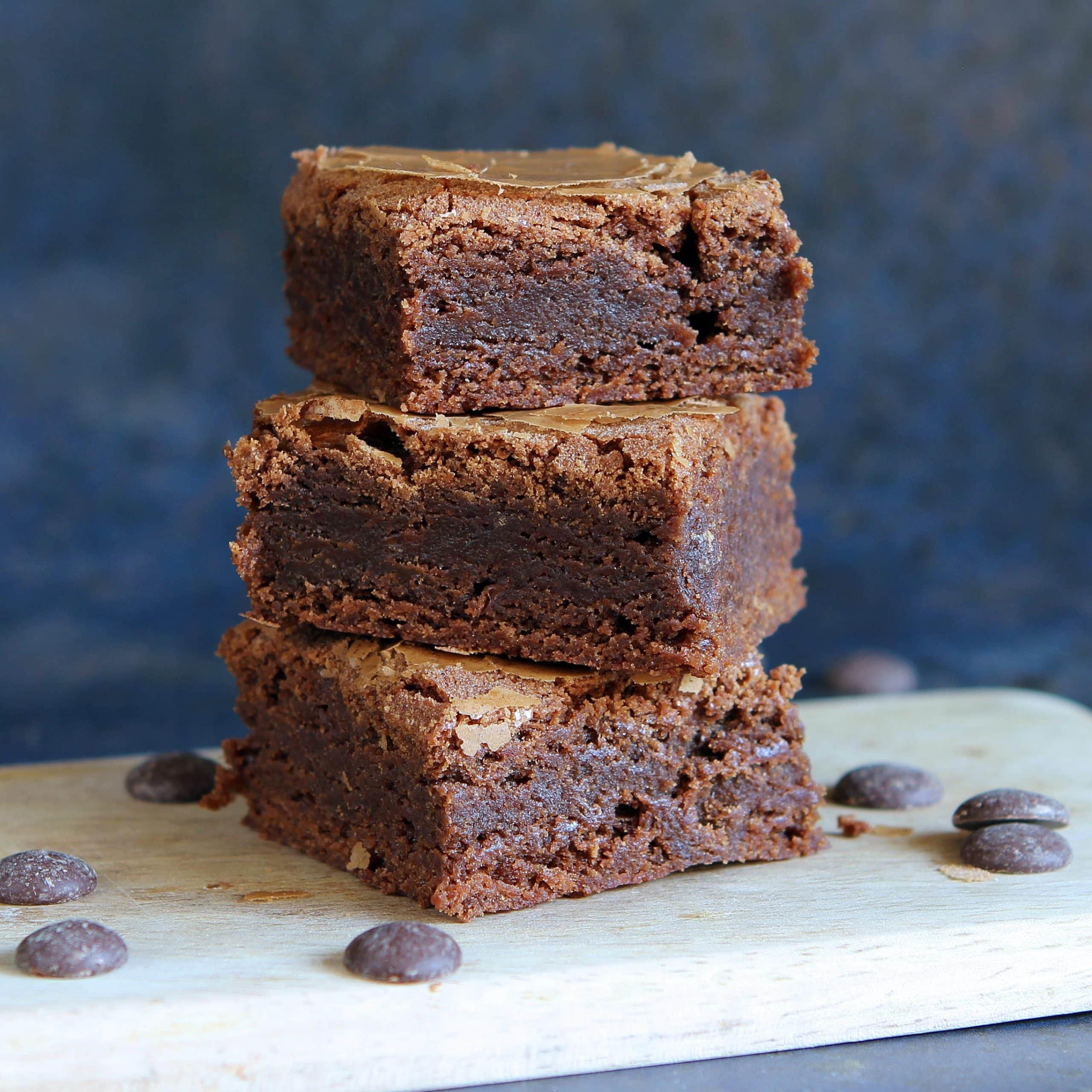  The perfect balance of gooey and cakey, these brownies are a gluten-free dream come true.