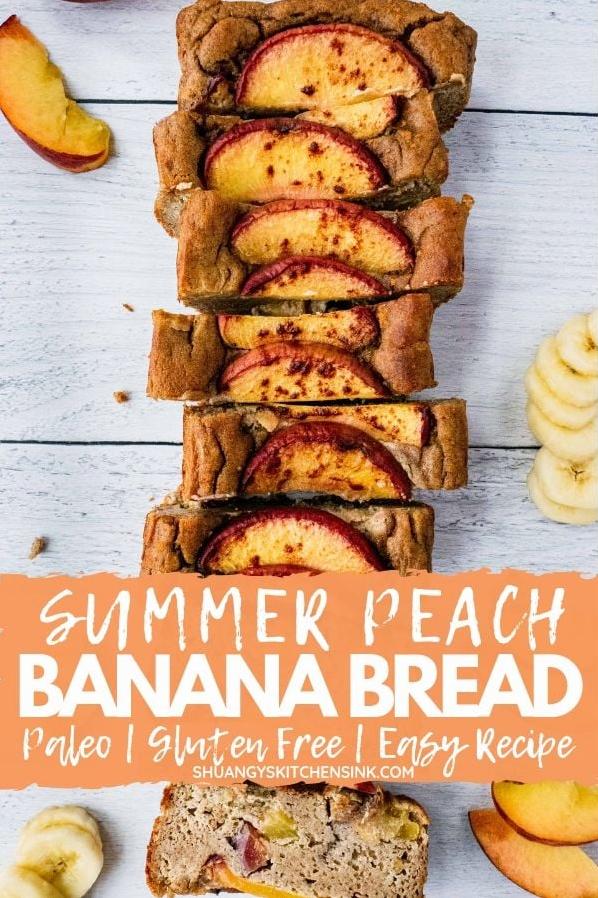  The perfect combo: sweet peaches and ripe bananas