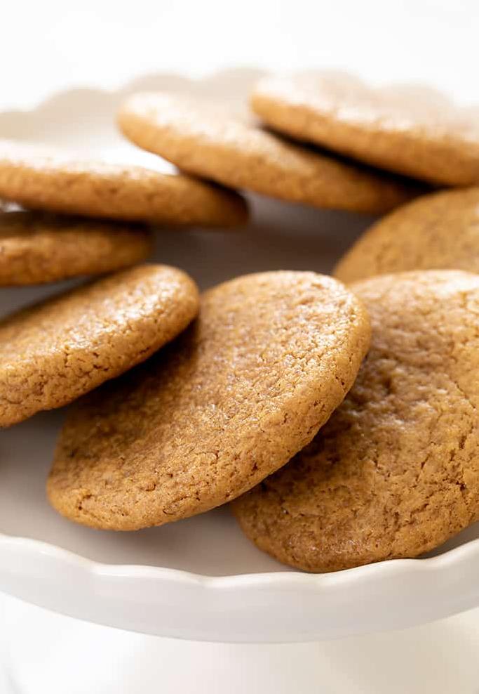  The rich aroma of molasses and spices will fill your kitchen as you bake these delicious gluten-free cookies.
