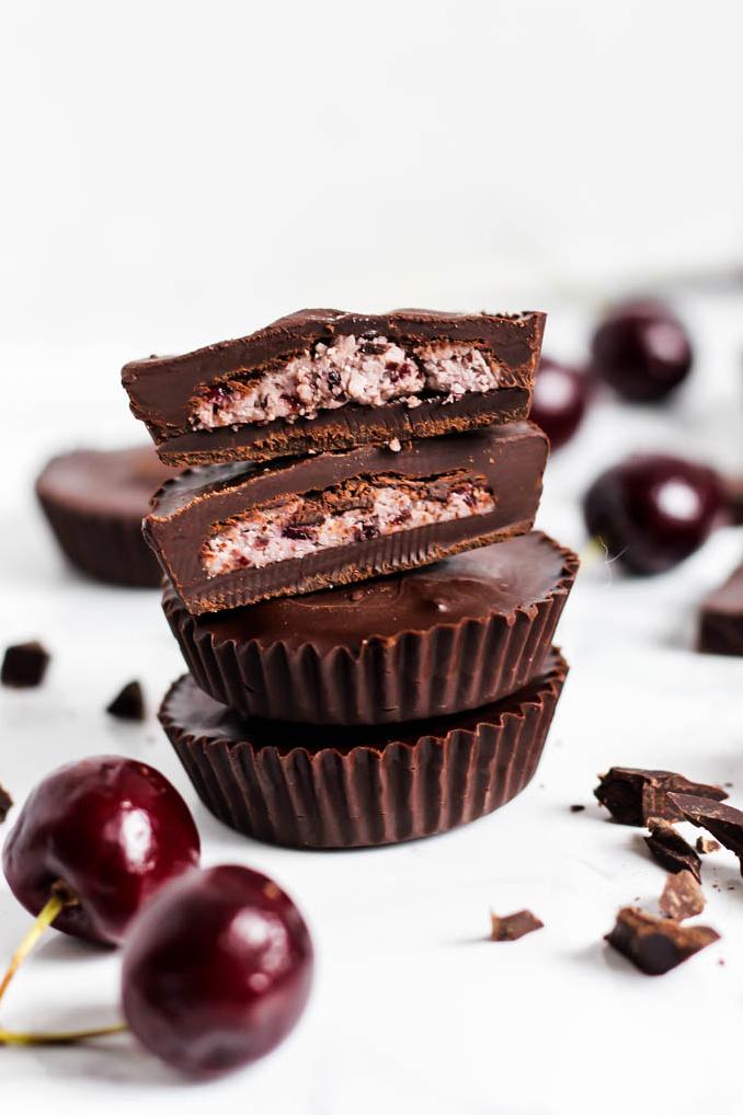  The rich chocolate coating complements the juicy cherries so well!