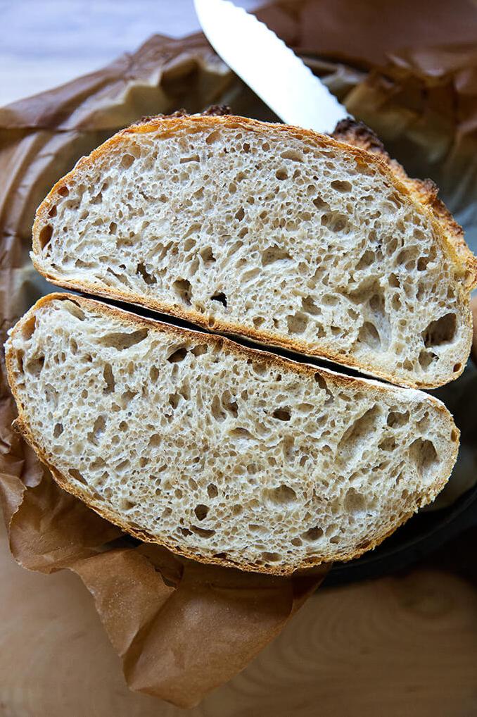  The secret to my homemade bread: my all-natural sourdough wheat starter!