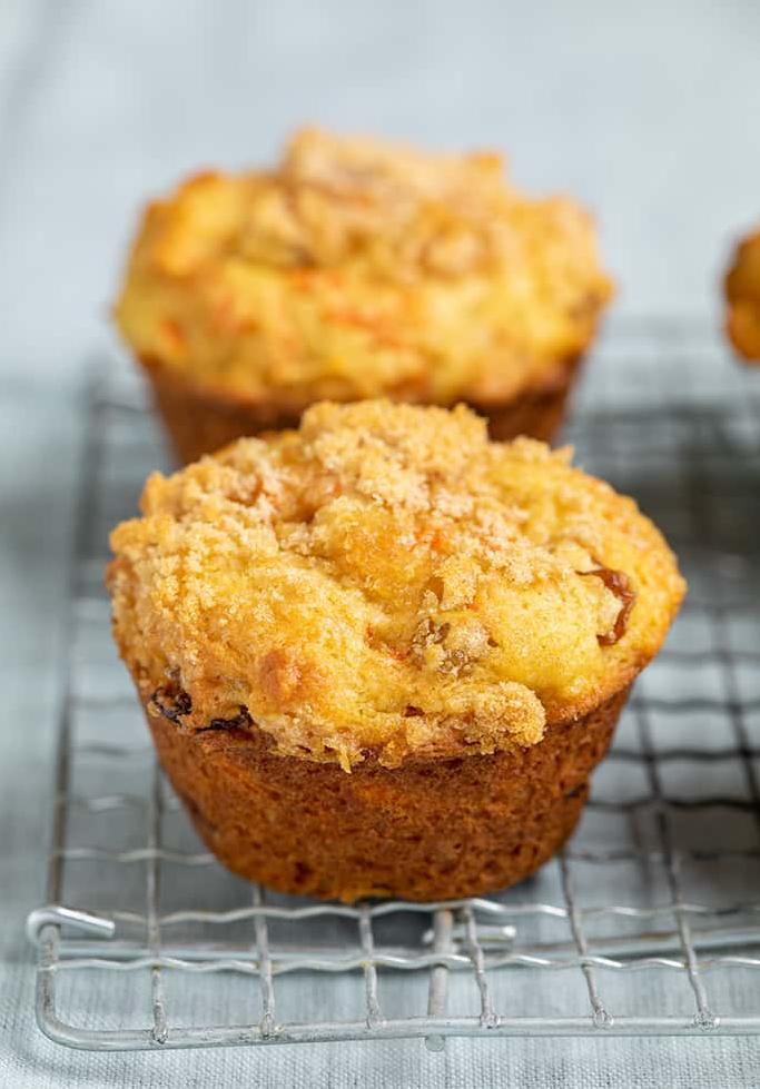  The texture of the oats and the dates create a perfect chewiness in these muffins.