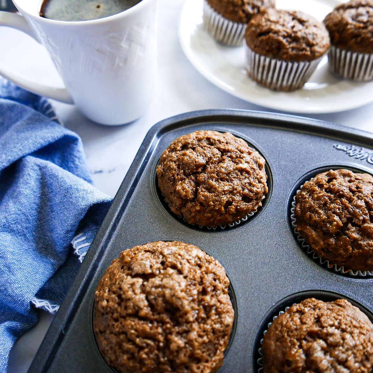  These Banana Ginger Muffins are like a comforting hug in every bite, with the delicious combination of ripe bananas, warm ginger, and a hint of nutmeg.