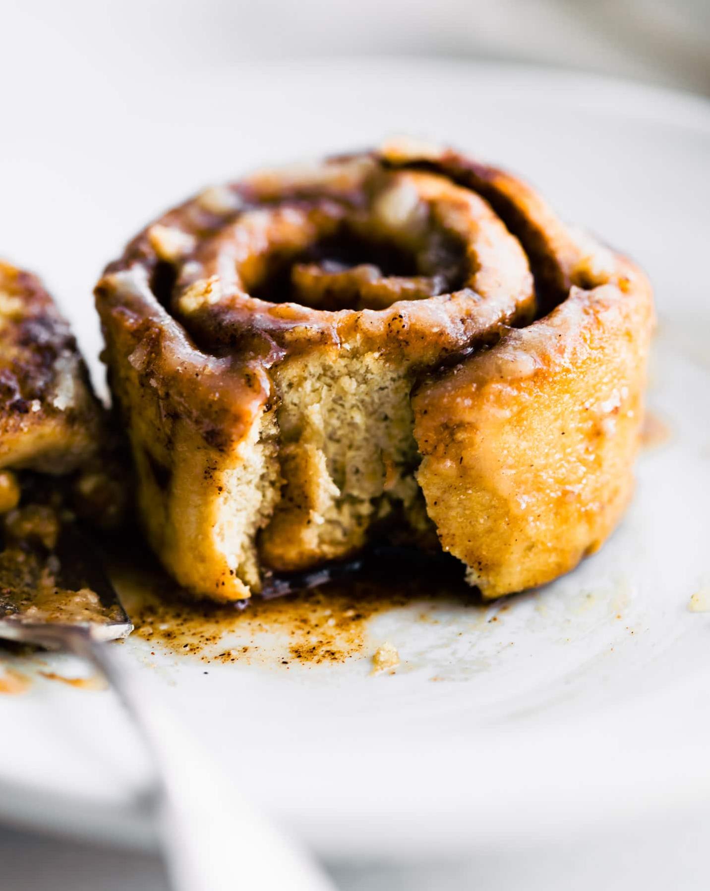  These cinnamon rolls are perfect for a cozy Sunday morning breakfast with loved ones.