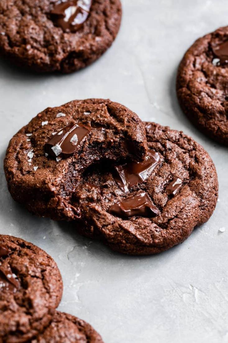 These cookies have a deep chocolate flavor and a fudgy texture that will make your taste buds dance with joy.