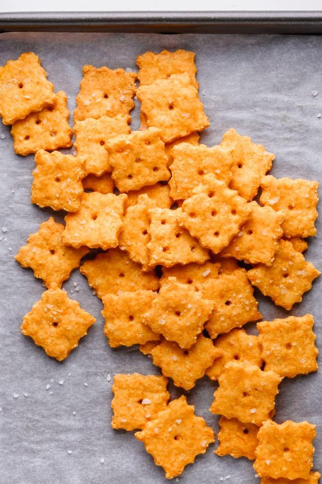  These crackers are easy to make and perfect for snacking on when you need a little something to munch on.