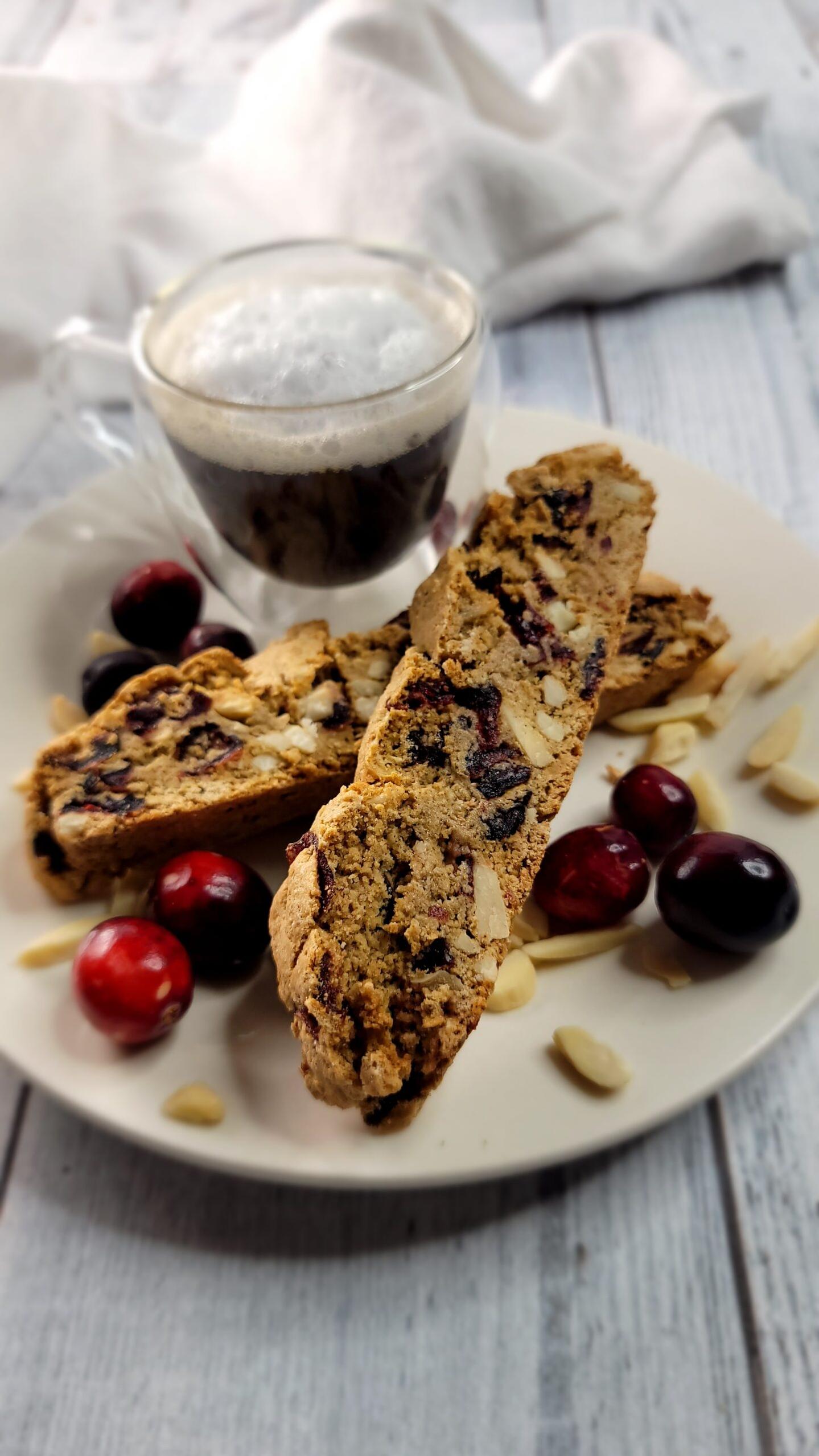  These cranberry biscotti are so good, you will want to eat them for breakfast, afternoon tea, and dessert.