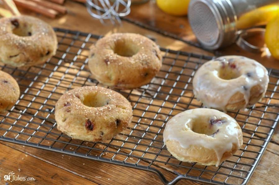  These doughnuts are perfect for satisfying your sweet tooth, minus the guilt of gluten and dairy.