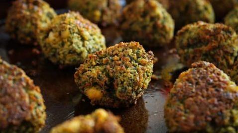  These falafel make for an excellent appetizer or party snack.