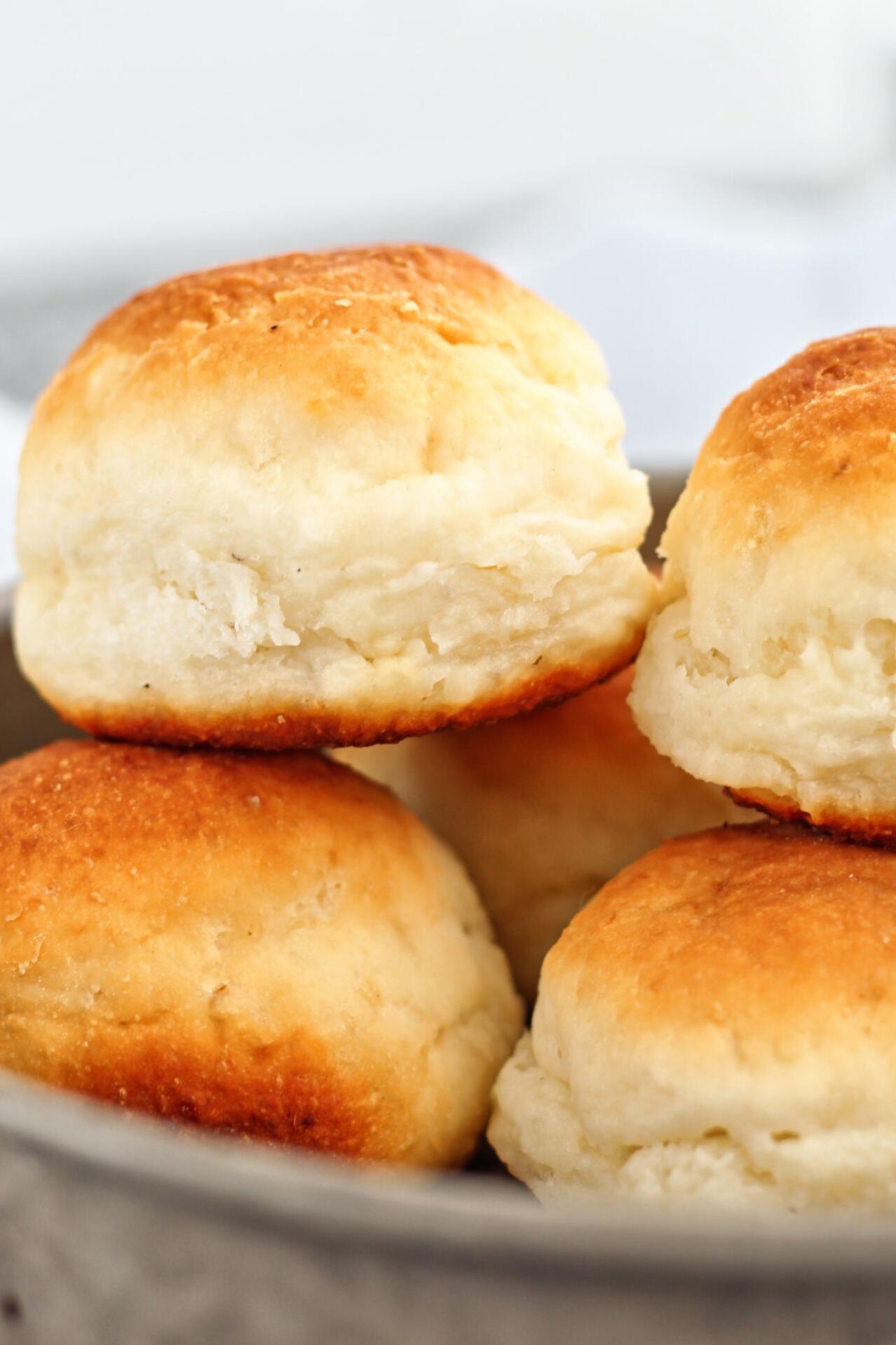  These gluten-free batter buns are soft, fluffy, and delicious!