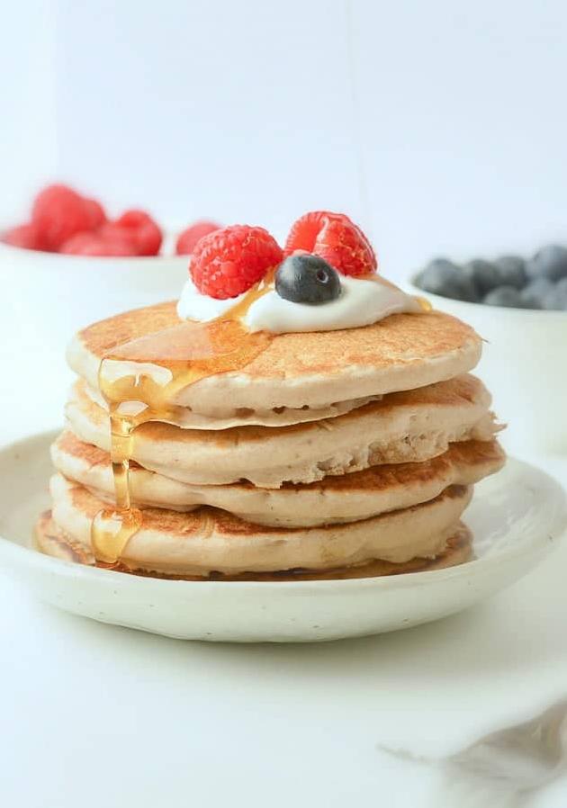  These gluten-free buttermilk buckwheat pancakes will be your new Sunday morning go-to!