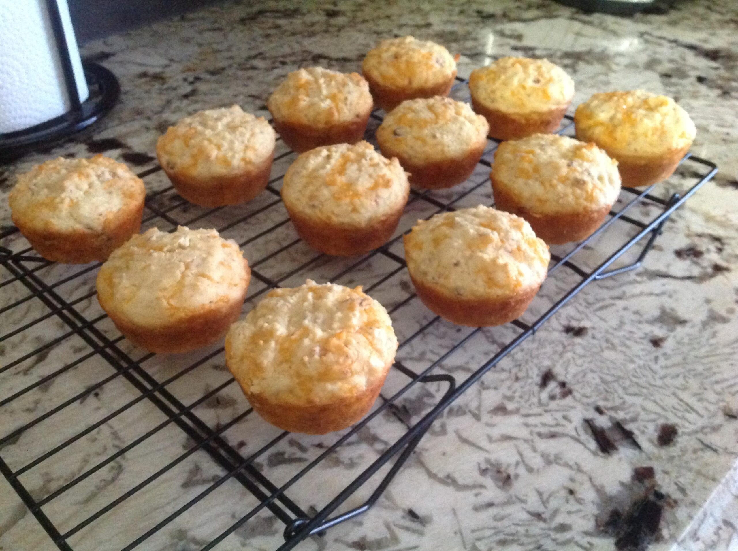  These gluten-free cheese muffins are the perfect savory snack!