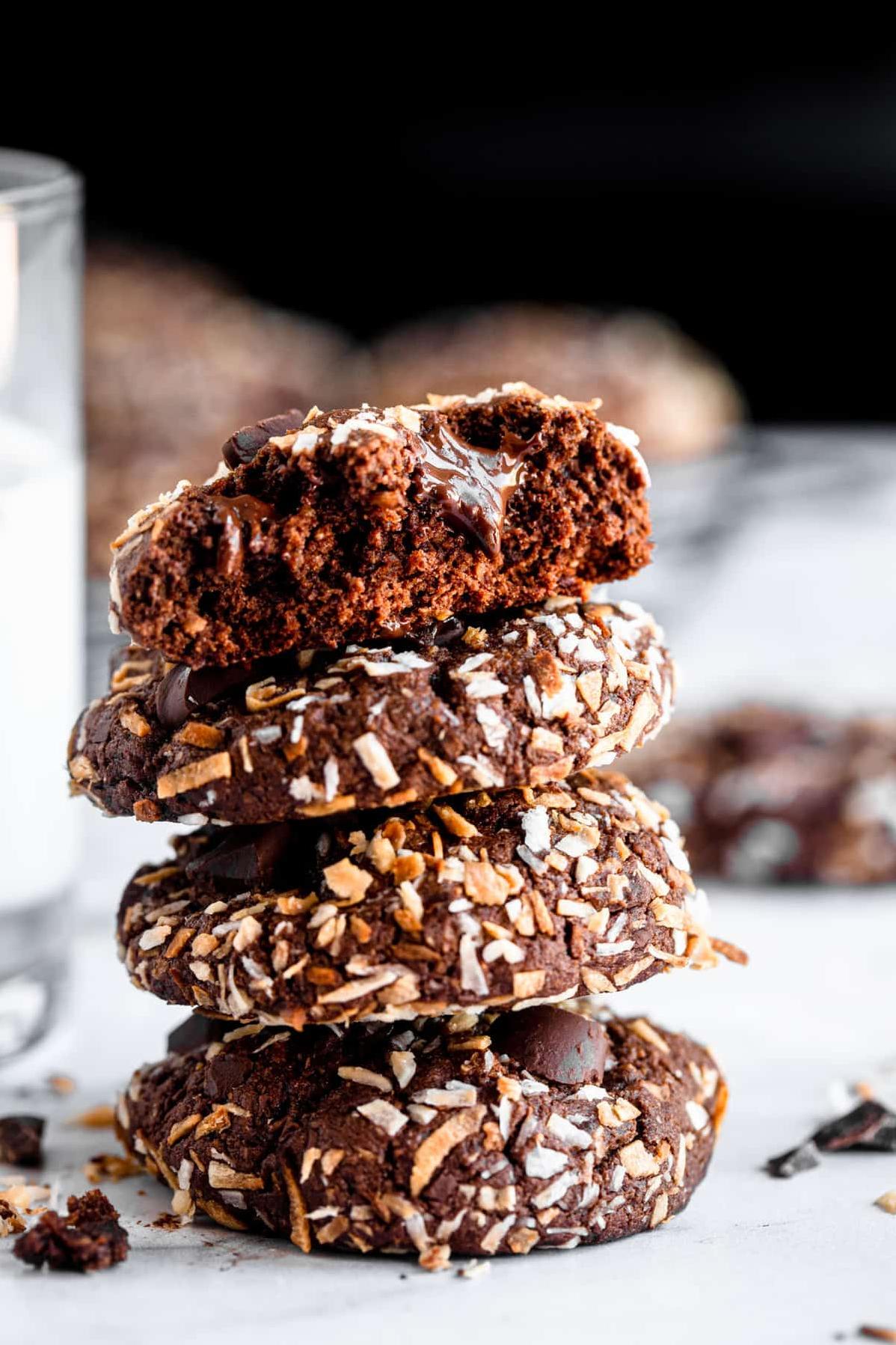  These gluten-free cookies are loaded with healthy ingredients like quinoa and almond butter