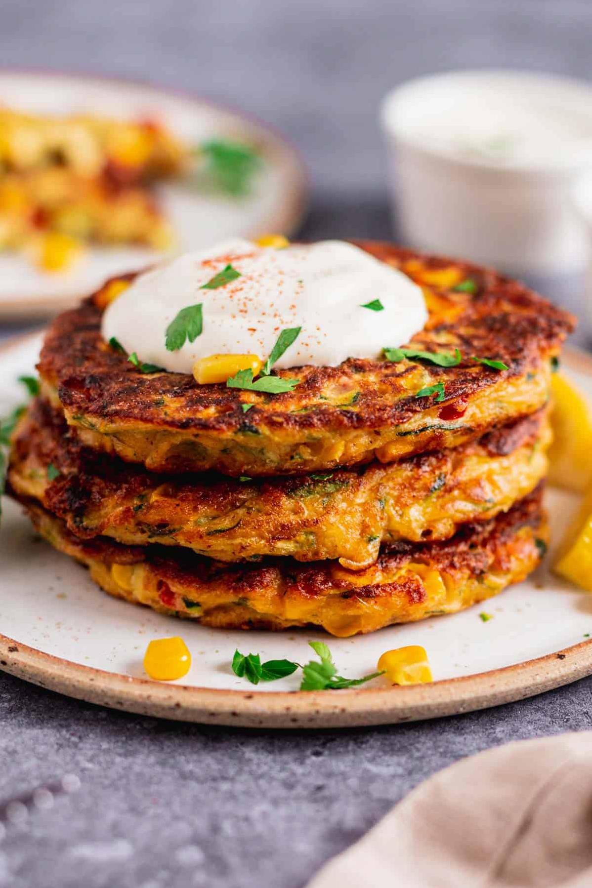  These gluten-free fritters are a healthy alternative to greasy potato chips or onion rings.