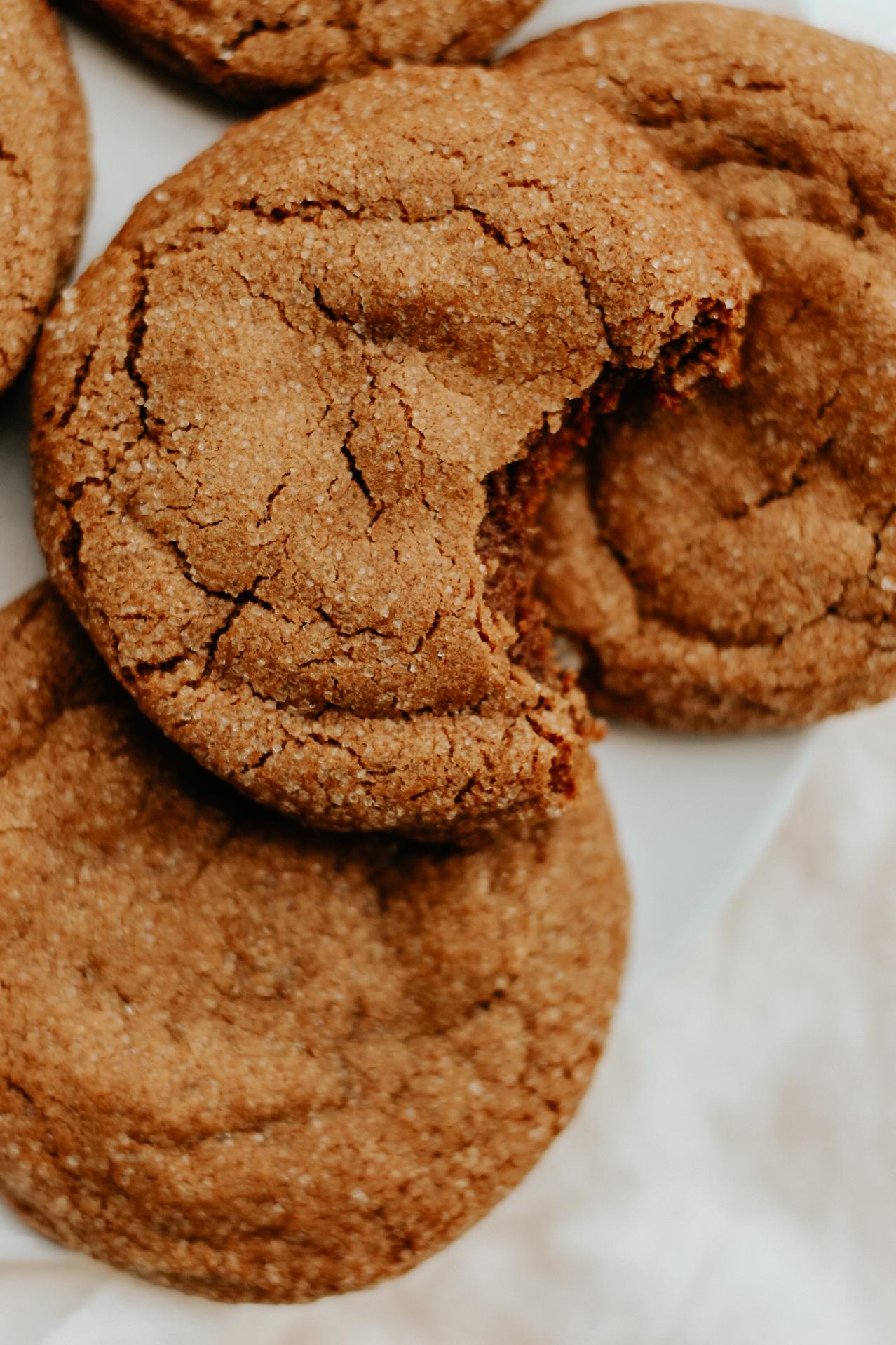  These golden-brown gingersnaps are gluten-free and packed with flavor.
