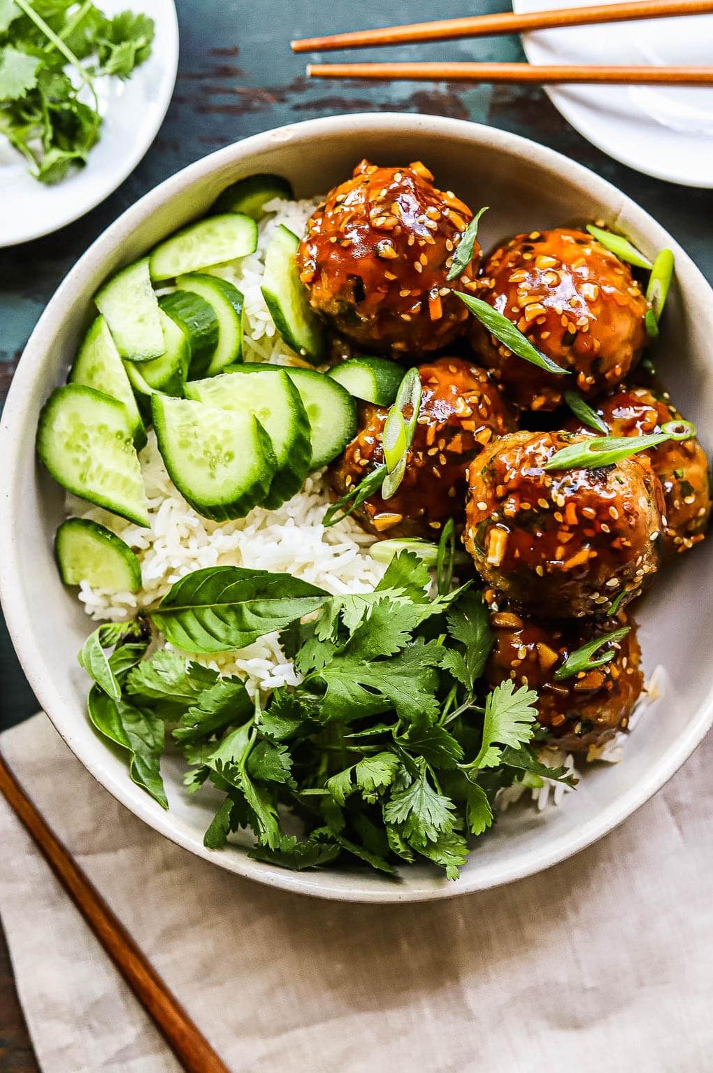  These meatballs are easy to make and perfect for meal prep.