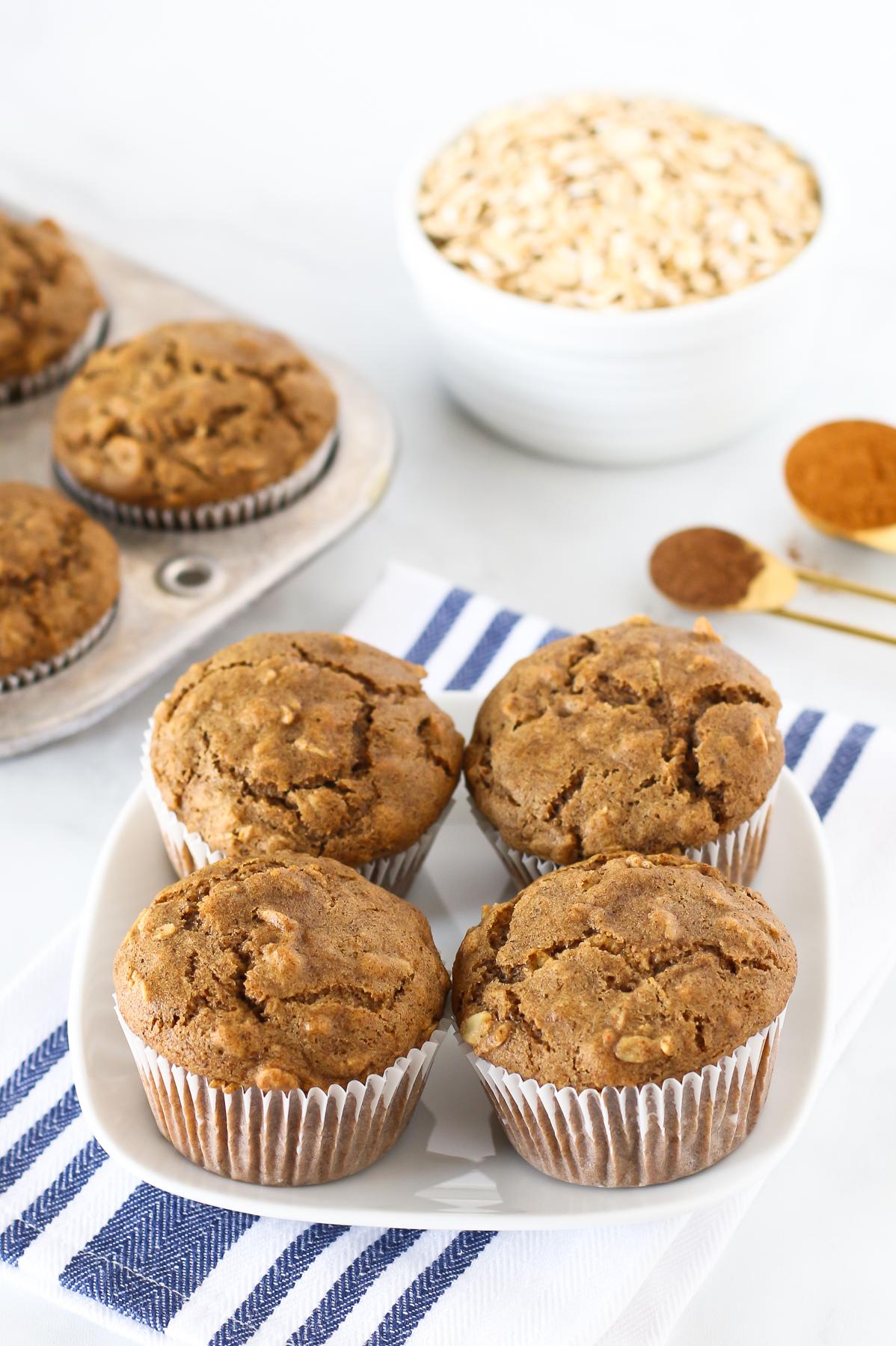  These muffins are loaded with fiber, protein and healthy fats.
