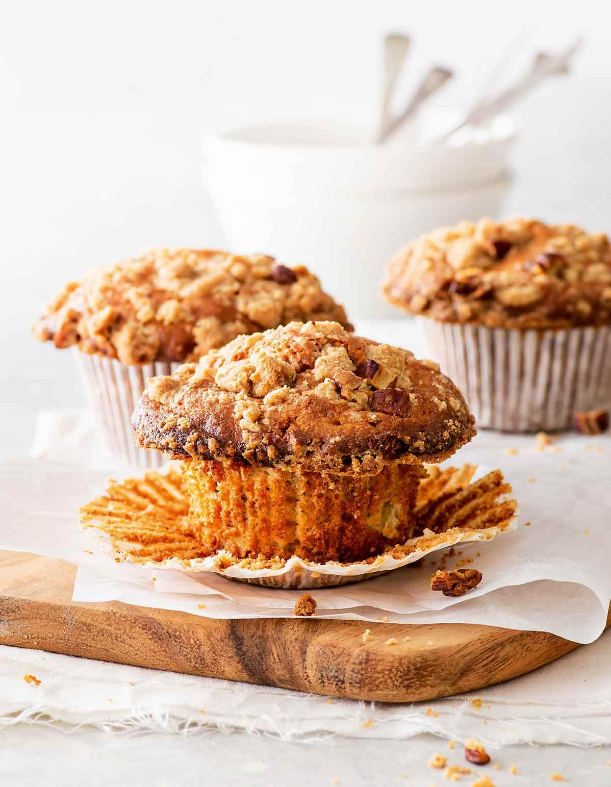  These muffins are what fall dreams are made of.