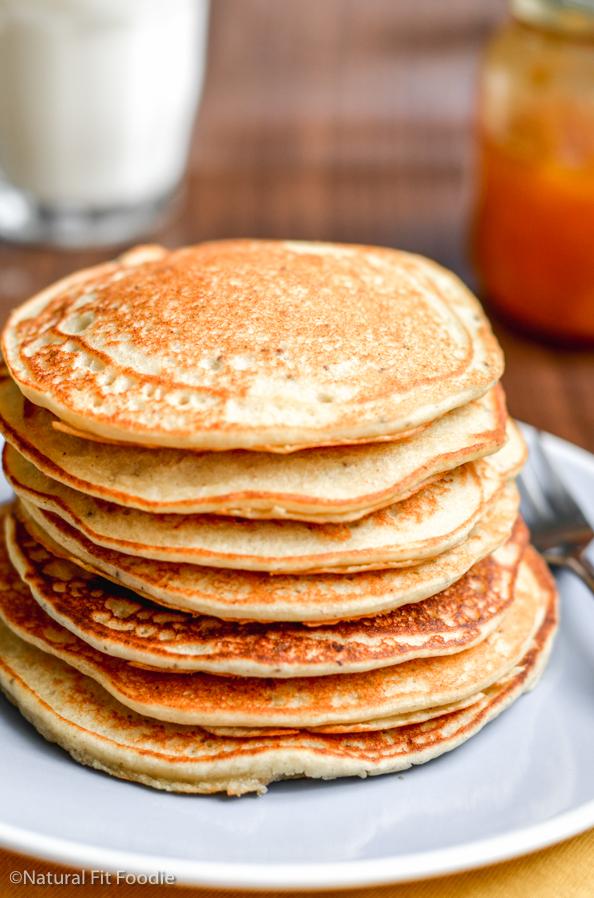  These pancakes are not only gluten-free but also dairy-free and egg-free! Perfect for those with allergies or intolerances.