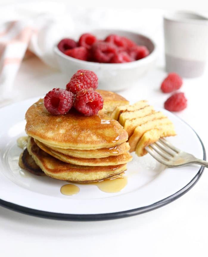  These pancakes are perfect for a lazy Sunday breakfast