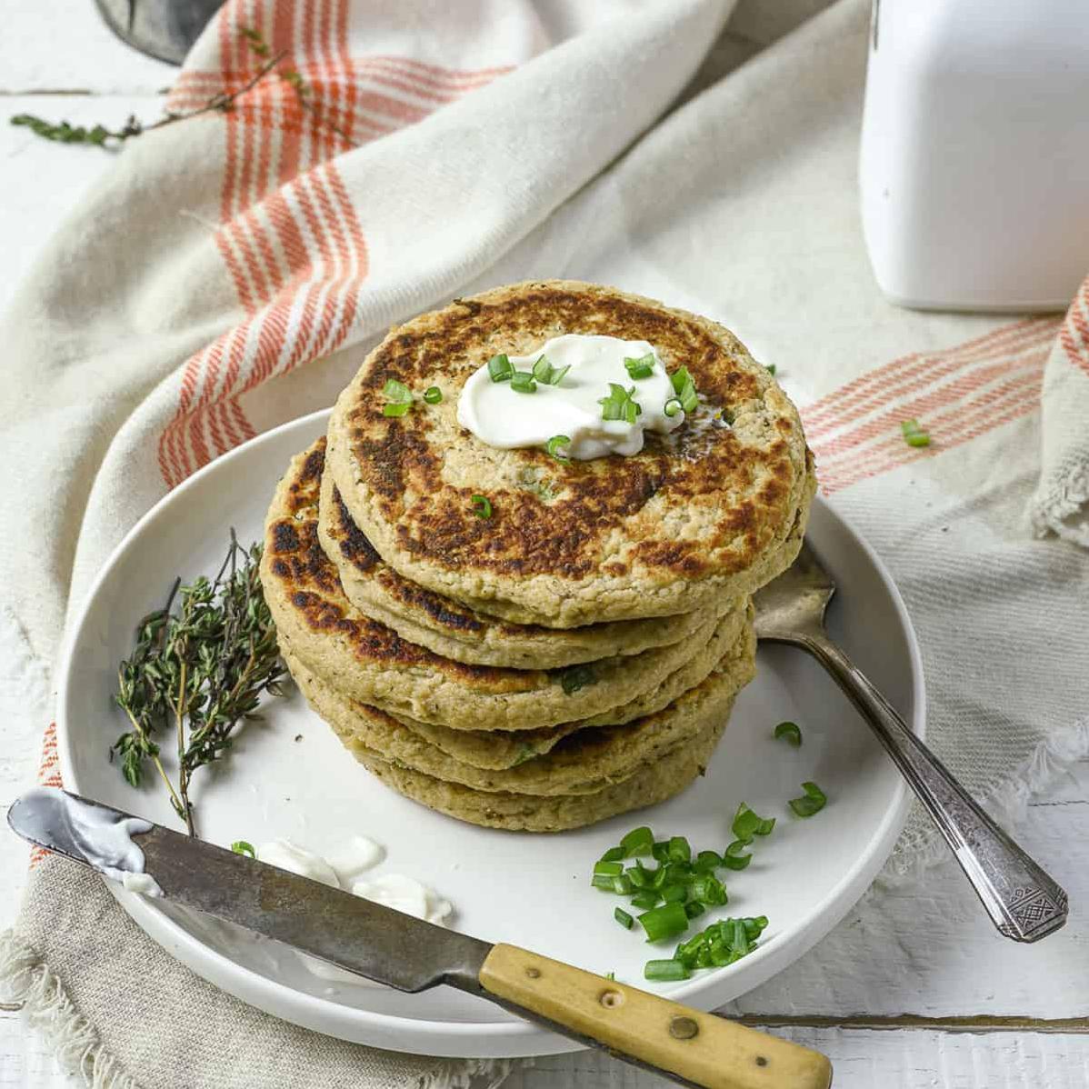  These pancakes are perfect for a weekend brunch or quick dinner that satisfies your craving while keeping you healthy and light.