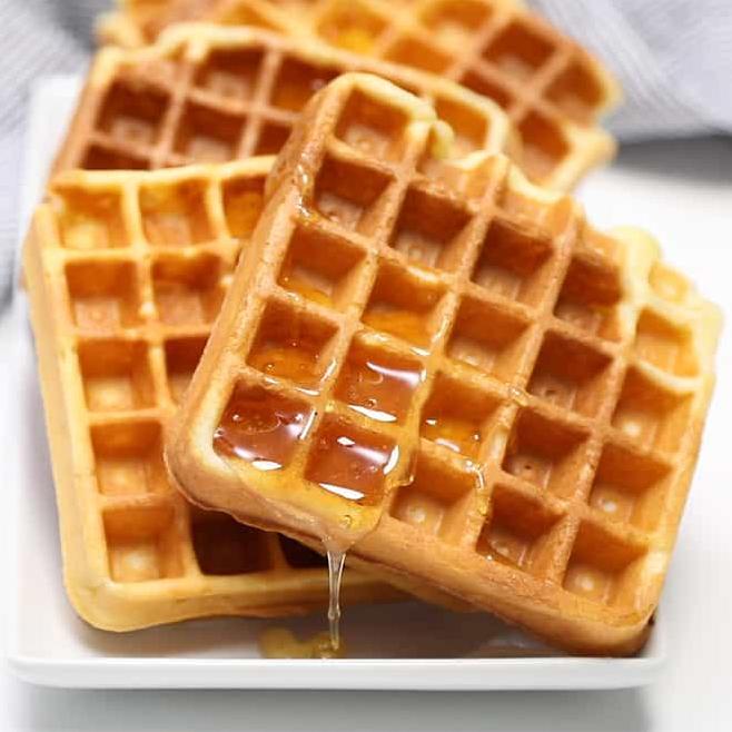  These perfect gluten-free waffles are perfect for a cozy Sunday brunch - or any day of the week!