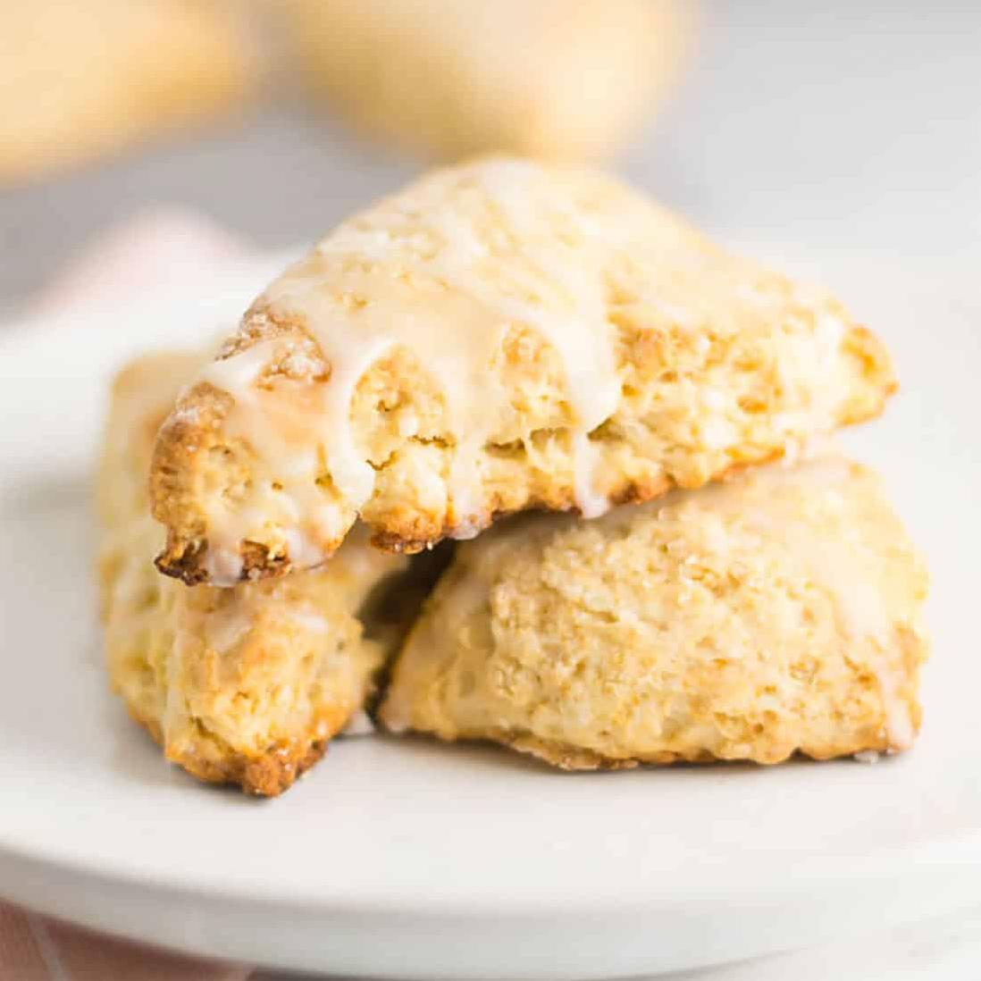  These scones are packed with zingy lemony goodness that will tantalize your taste buds.