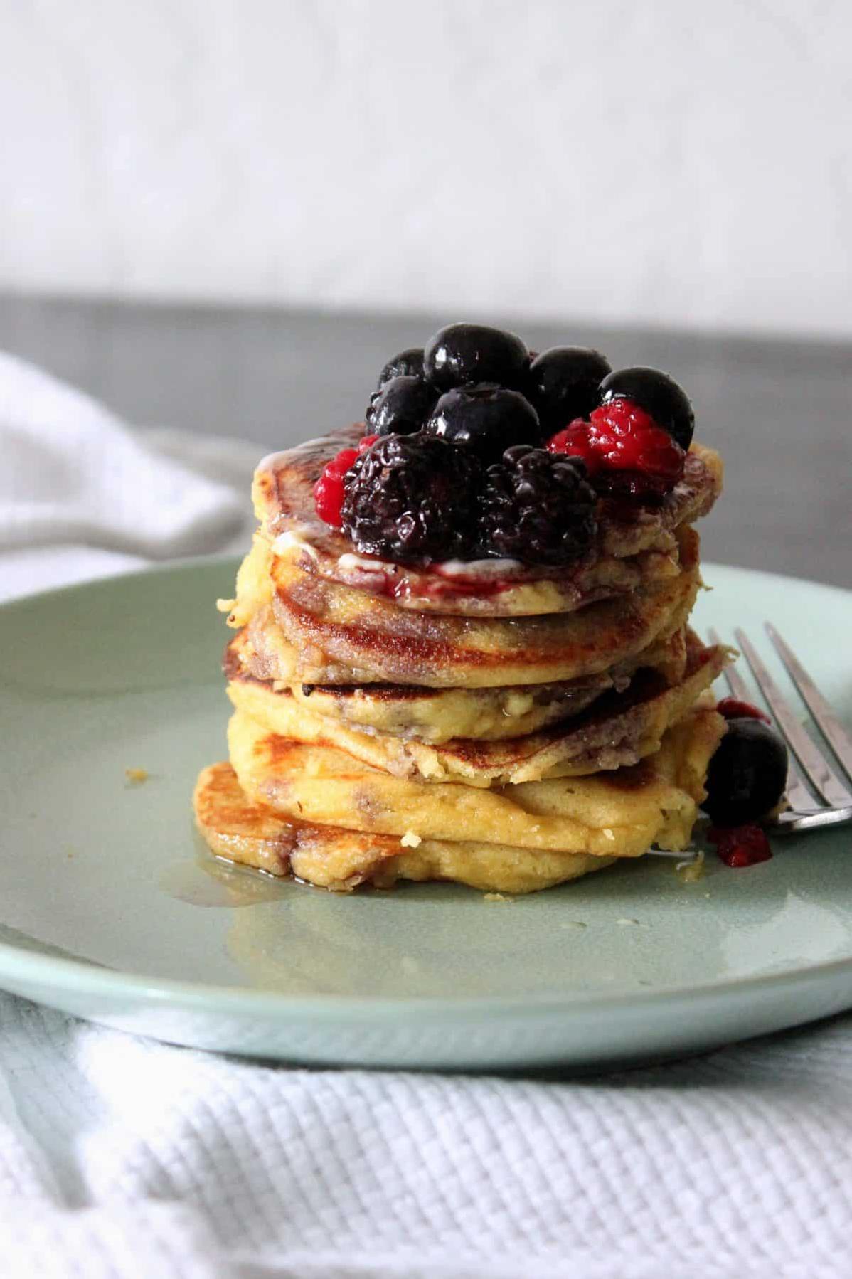  These silver dollar pancakes may be small, but they pack a mighty gluten-free punch.