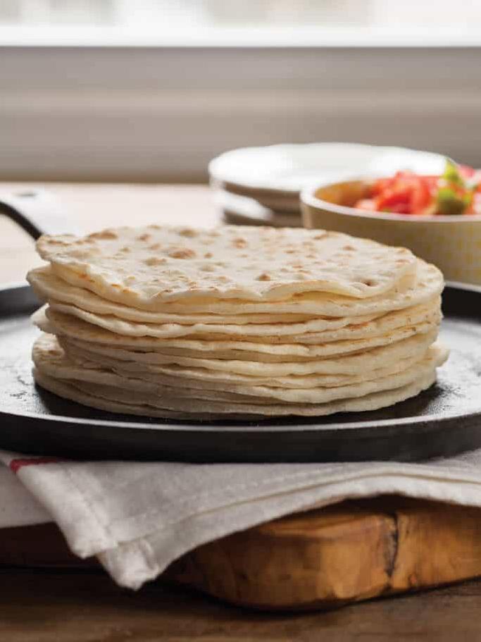  These soft and pliable tortillas are made with organic and wholesome ingredients.