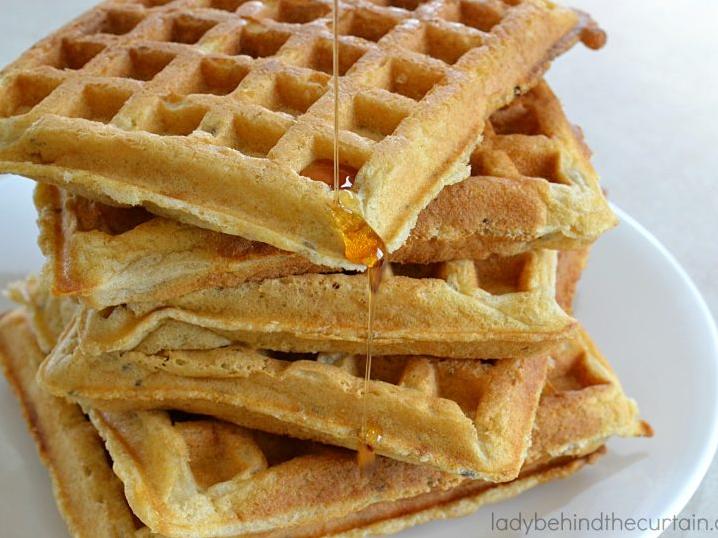  These waffles are a perfect breakfast to kick start your day on a healthy note